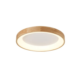 Plafón Redondo Mad Madera/Natural 42W (67x67)