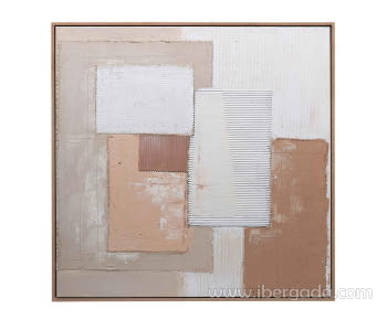 Cuadro Abstracto Provence (80x80)