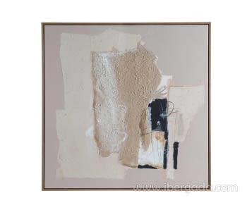 Cuadro Abstracto Tulum (80x80)