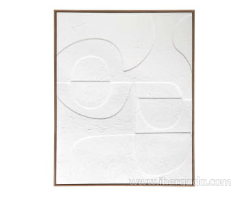 Cuadro Abstracto Tahití (80x100)