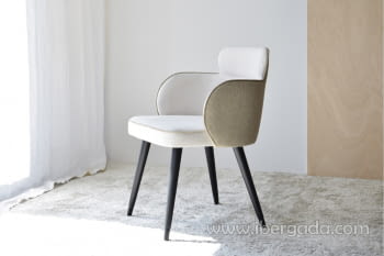 Silla de Comedor Oslo Beige/Natural
