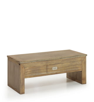 Mesa de Centro Merapi 2 Cajones Elevable (110x55x45-65)