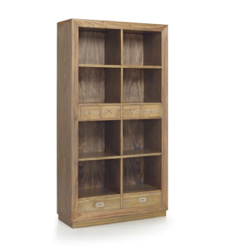 Librería Merapi 6 cajones 8 huecos (100x40x190)