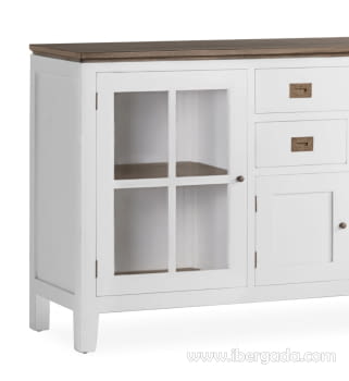 Aparador Everest 4 puertas 3 cajones (180x45x90)-3