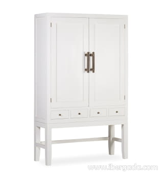 Aparador Everest 2 puertas 4 cajones (110x40x180)-1