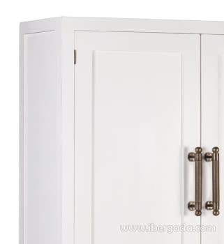 Aparador Everest 2 puertas 4 cajones (110x40x180)-2