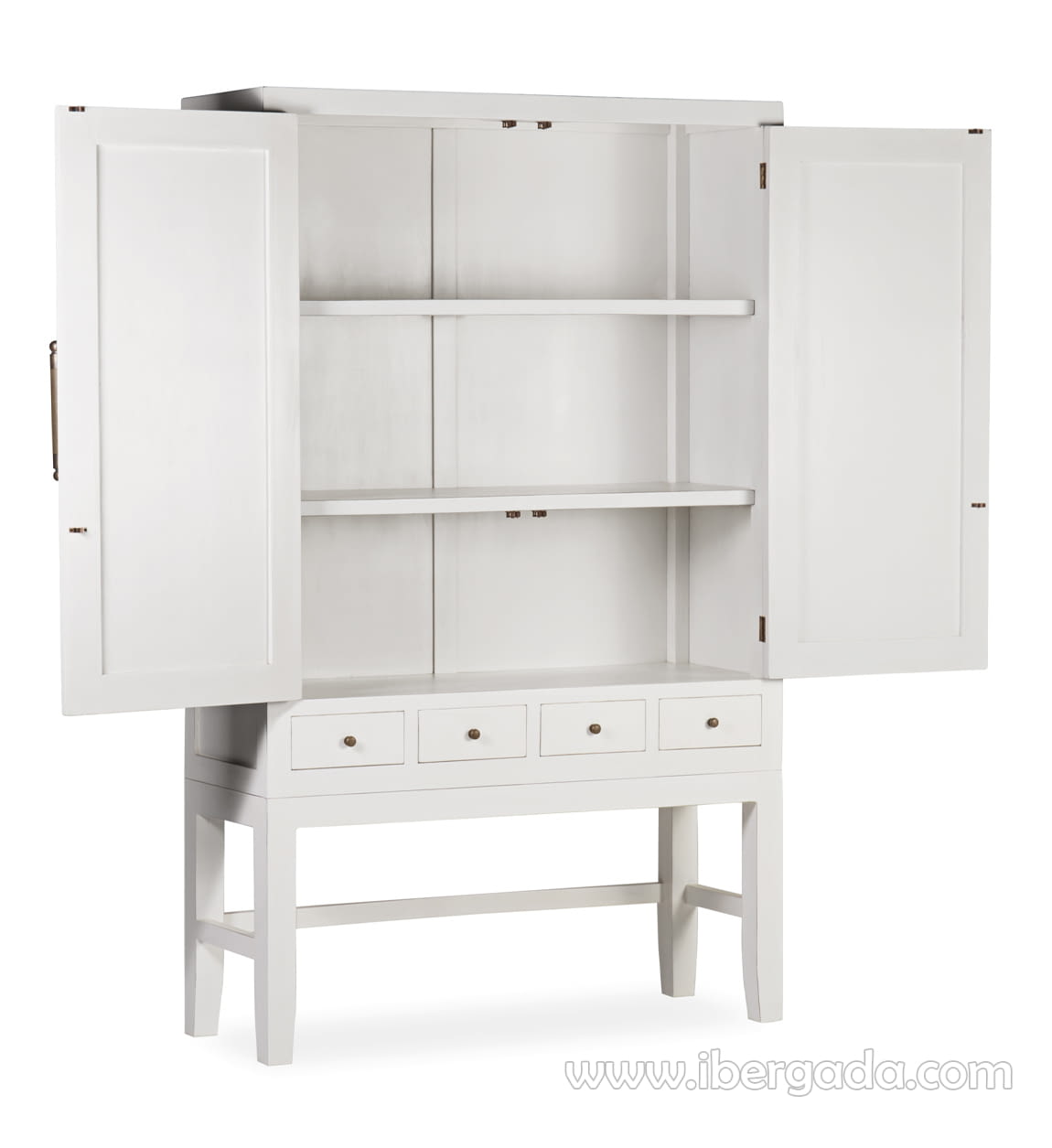Aparador Everest 2 puertas 4 cajones (110x40x180)-4