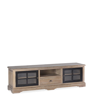 Mueble TV Siena 2 puertas 1 cajon 1 hueco (170x42x50)