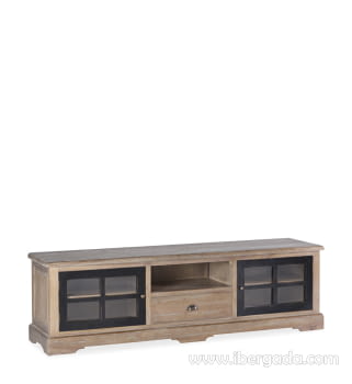 Mueble TV Siena 2 puertas 1 cajon 1 hueco (170x42x50)