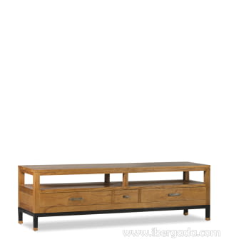 Mueble TV Madhu 3 cajones (150x40x45)