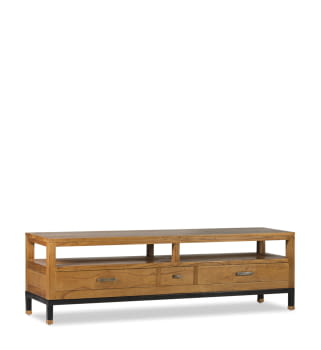 Mueble TV Madhu 3 cajones (150x40x45)