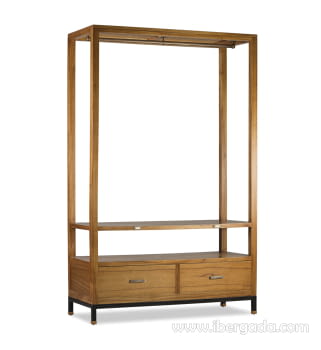 Armario Colgador Madhu 2 cajones (120x50x190)