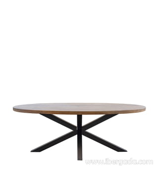 Mesa Comedor Ontario Ovalada (210x105x75)