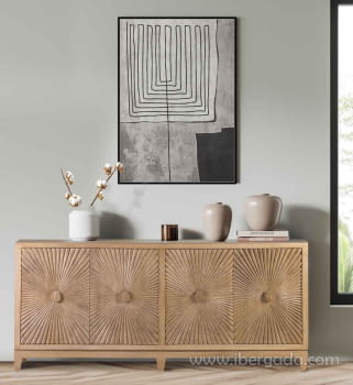 Aparador Gatsby 4 puertas (195x45x90)