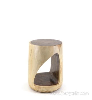 Mueble Auxiliar Tronco  Redondo Curvo (30x30x45)
