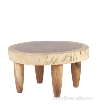 Mesa Centro Tronco (70x70x40)