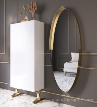 Espejo Ovalado Vestidor (170x70)