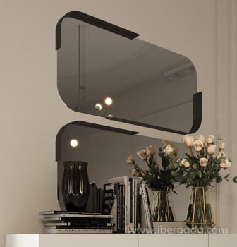 Espejo Rectangular Lacado (50x100)