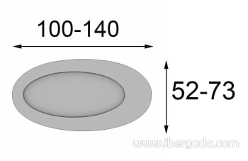 Espejo Ovalado Grande (140x73)-3