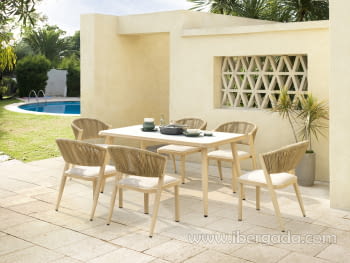 Set Brizna (1 mesa, 6 sillas)-4