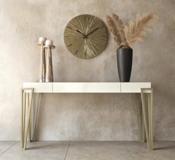 Consola Blanco/Arena R28 1 Cajón (120x40x80)