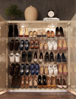 Zapatero Cubo Alto Blanco/Oro Z21 (120x29x139)-2