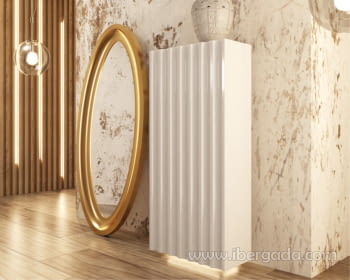 Zapatero Alto Blanco Z23 (60x29x124)