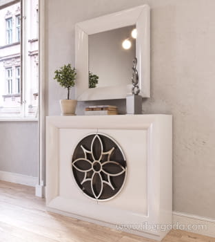 Zapatero Recibidor Blanco Z37 (120x31x94)