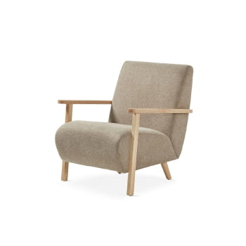 Butaca SL-705 Roble/Topo (70x85x82)