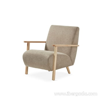 Butaca SL-705 Roble/Topo (70x85x82)