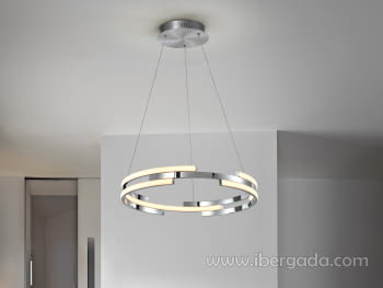 Lampara Ciclos Cromo (60x60)