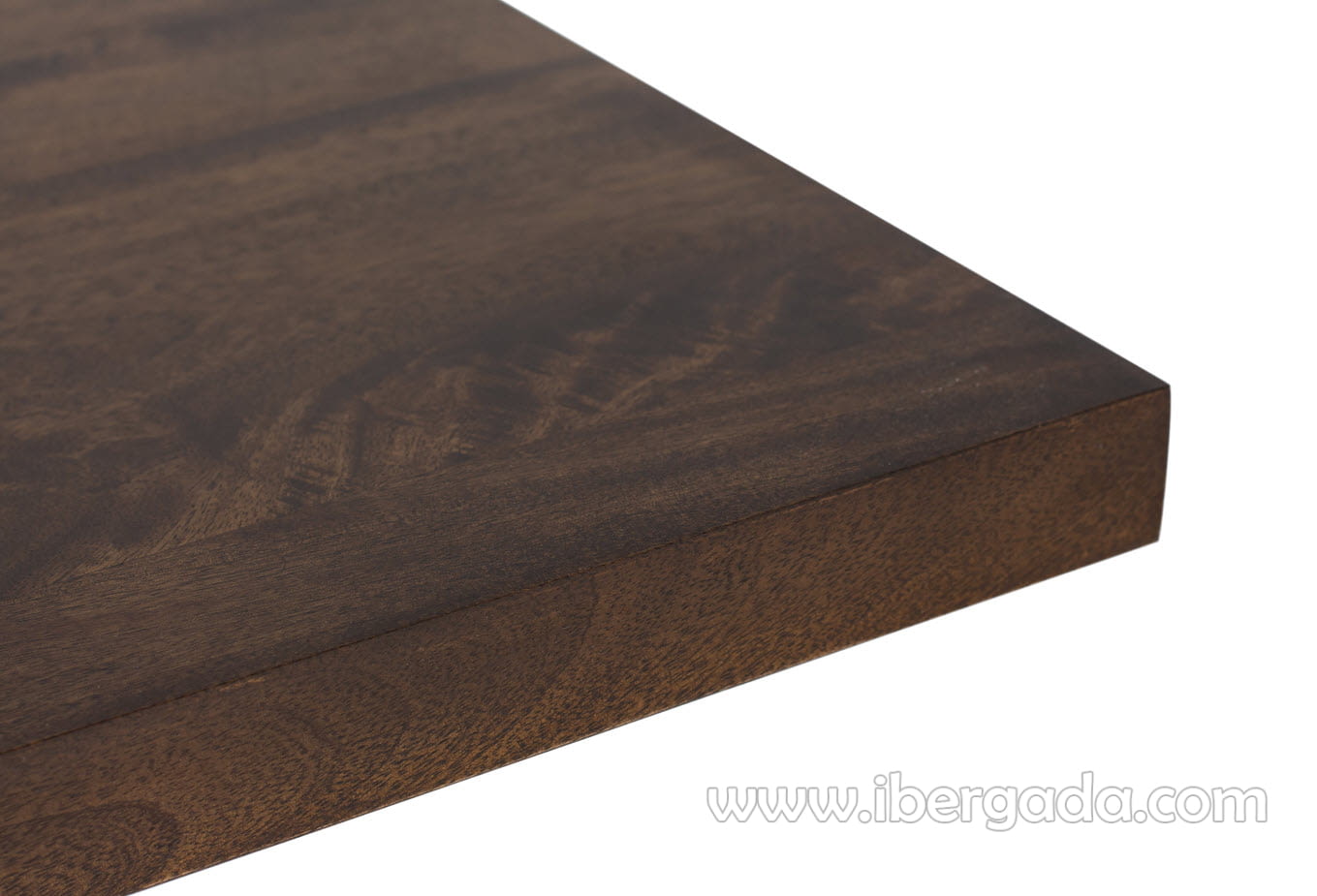 Mesa Comedor Hexágono Nogal/Oro (170x90x76)-4