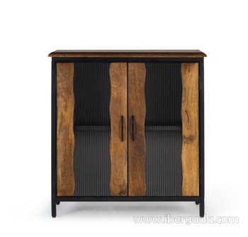 Aparador Pavia Mango/Metal (87x37x90)
