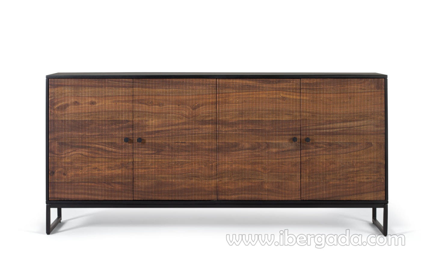 Aparador Lucca Palisandro/Metal (150x40x50)-1