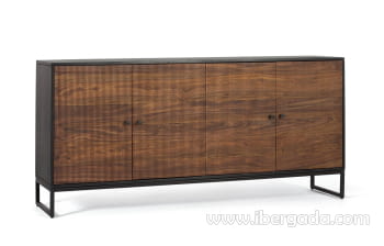 Aparador Lucca Palisandro/Metal (150x40x50)-3