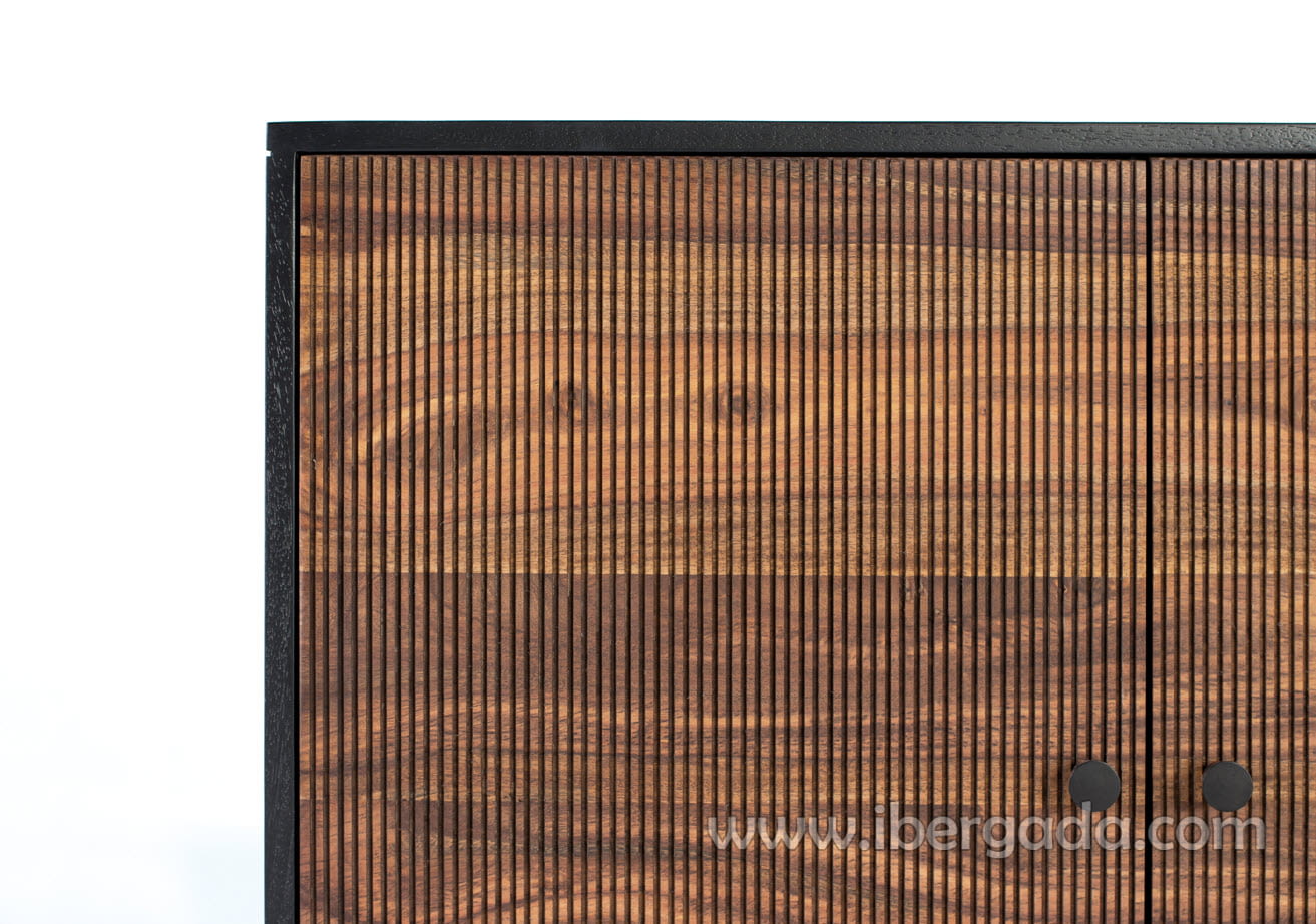 Aparador Lucca Palisandro/Metal (150x40x50)-7
