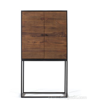 Alacena Lucca Palisandro/Metal (80x45x150)