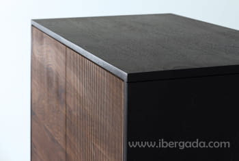 Alacena Lucca Palisandro/Metal (80x45x150)-7