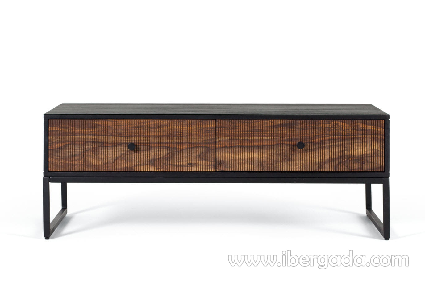 Mesa Centro Lucca Palisandro/Metal (110x60x40)-1