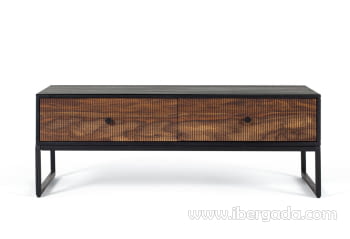 Mesa Centro Lucca Palisandro/Metal (110x60x40)
