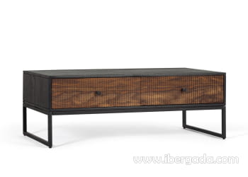 Mesa Centro Lucca Palisandro/Metal (110x60x40)-2