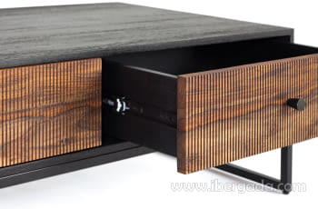 Mesa Centro Lucca Palisandro/Metal (110x60x40)-4