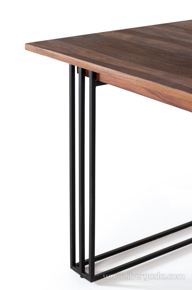 Mesa Comedor Lucca Palisandro/Metal (150x90x76)-4