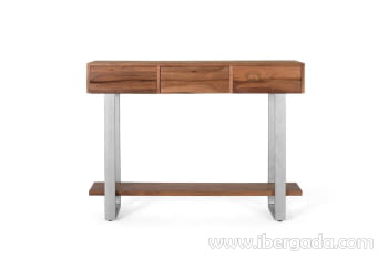 Consola Acacia/Metal (120x30x90)