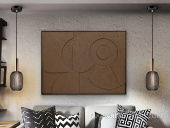 Cuadro Bajorrelieve Morphos (90x120)