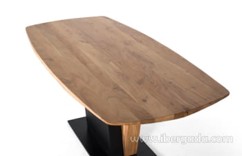 Mesa de Comedor Acacia/Metal (240x100x76)-3