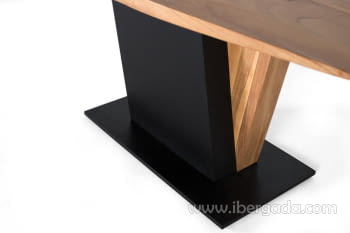 Mesa de Comedor Acacia/Metal (240x100x76)-4