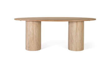 Mesa de Comedor Mango/Marmol (200x90x76)