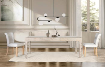 Mesa de Comedor Madera Mango (200x100x77)
