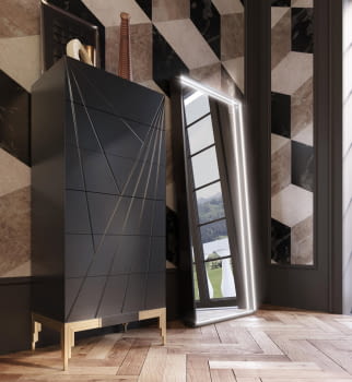 Sinfonier MX78 6 Cajones Negra/Oro (60x40X140)